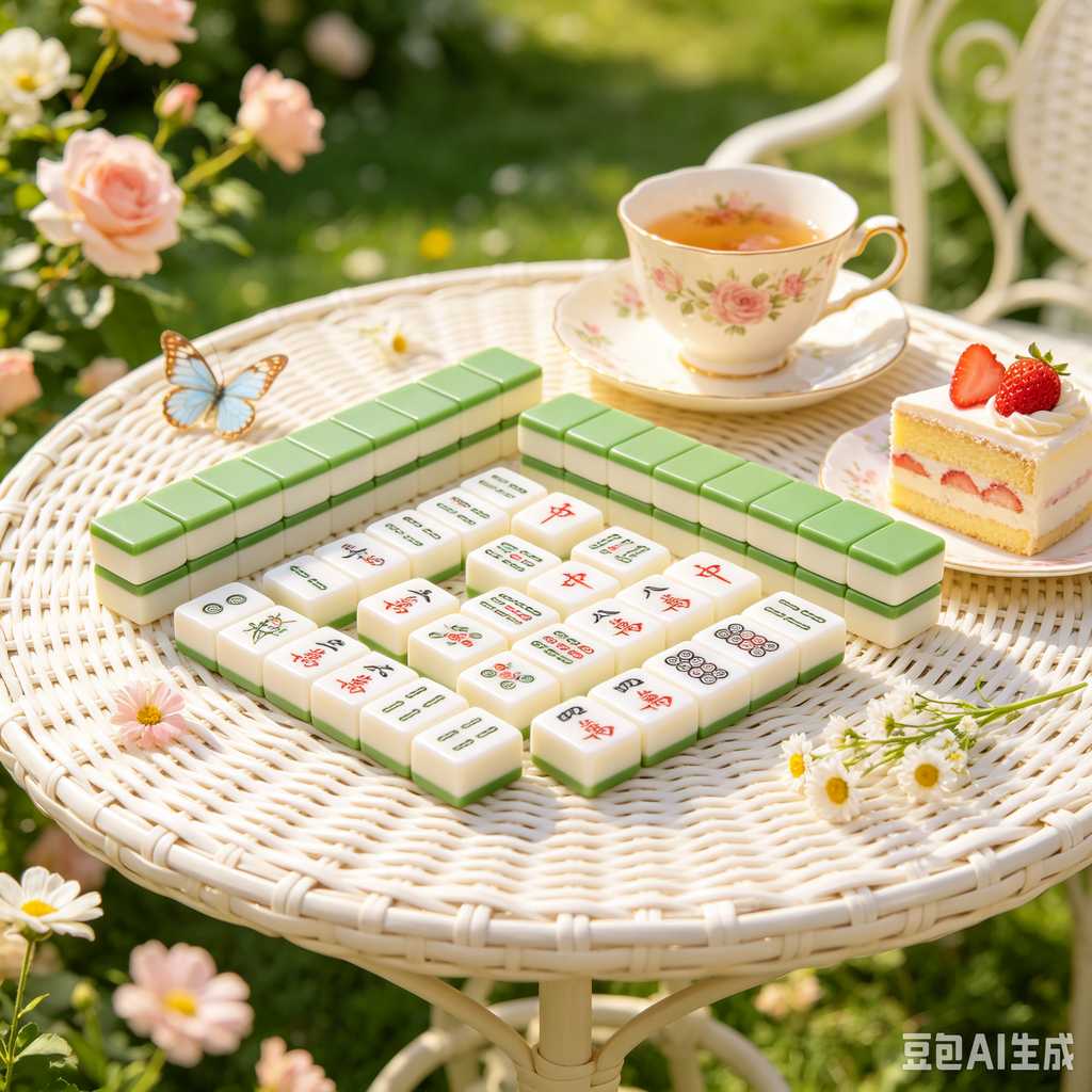 holiday gift mahjong set